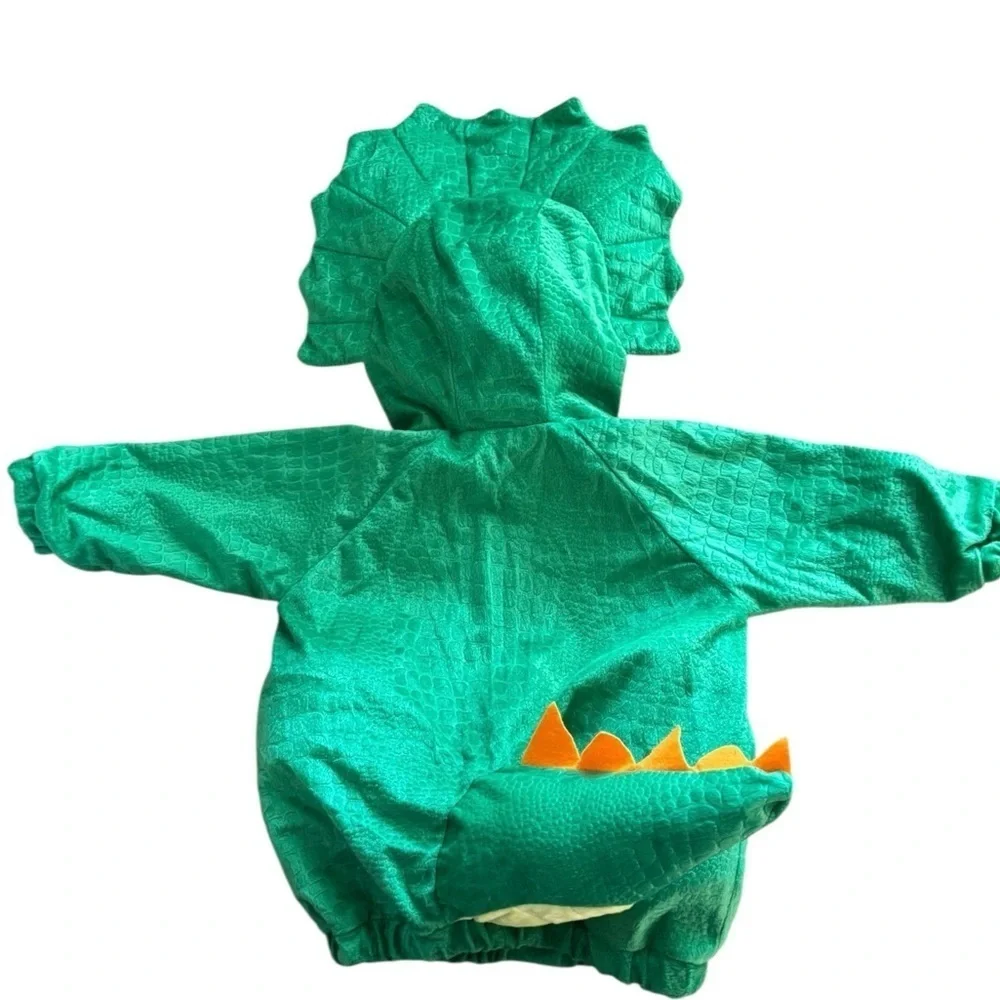 Target Baby Triceratops Dino Warm Infant Halloween Costume 12-18MO Hood Tail